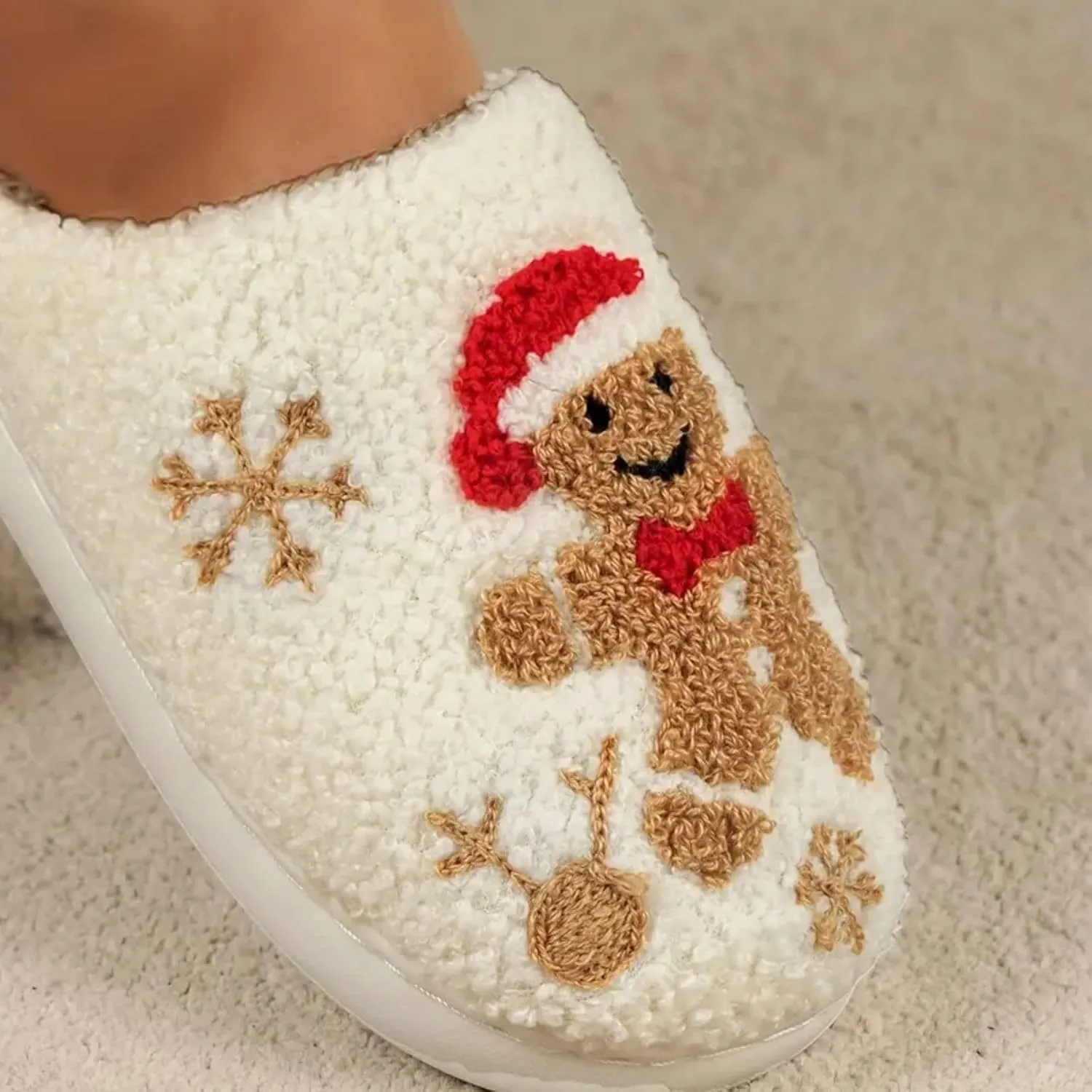 Grimace Halloween Soft Plush Comfy Slippers - Pumpkin Slippers, Slip-on, Cozy Indoor/Outdoor, Fluffy for Women & Men