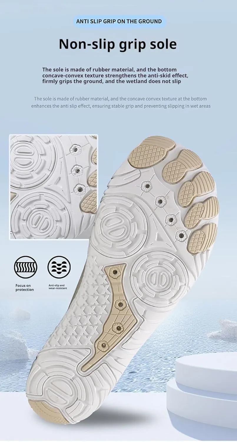 Grounded Barefoot Footwear for Women Men Neuropathy, Grounding Shoes for Womens Mens, Lightweight Non-Slip Hike Barefoot Footwear Shoes
