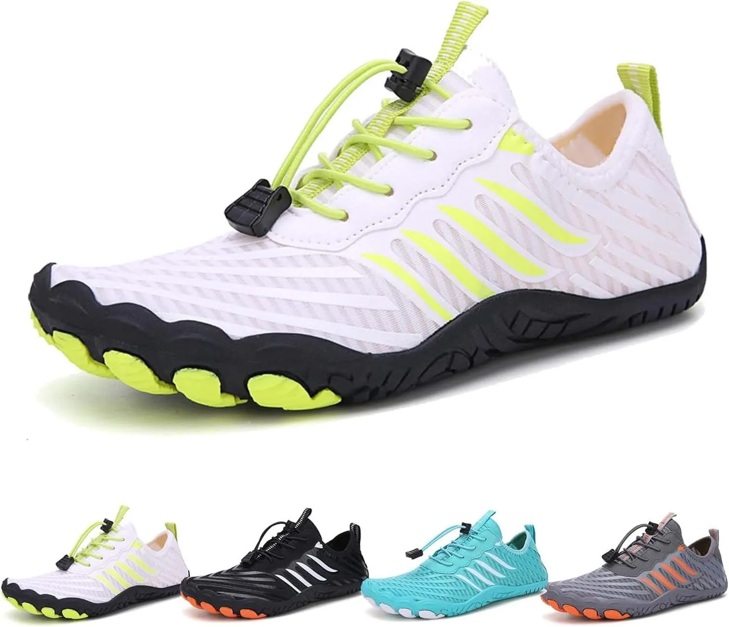 Grounded Footwear for Women Barefoot Shoes, Grounded Footwear for Mens Barefoot Shoes, 2025 New Upgrade Comfortable Lightweight Non-Slip Water Shoes Wide Toe Box