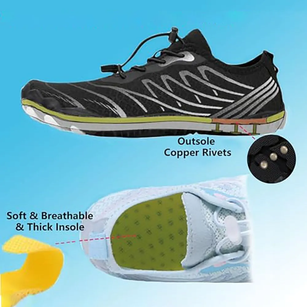 Grounding Shoes with Copper, Grounded Barefoot Footwear Hike Shoes for Women Men Waterproof Healthy Non-Slip
