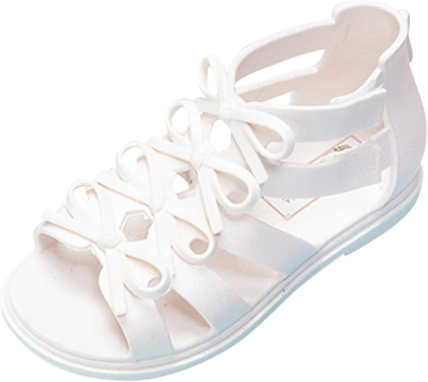 Gymnastic Flip Flops Toddler Kids Little Child Girls Soild Bowknot Princress Shoes Soft Girl Toddler Sandals