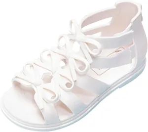 Gymnastic Flip Flops Toddler Kids Little Child Girls Soild Bowknot Princress Shoes Soft Girl Toddler Sandals