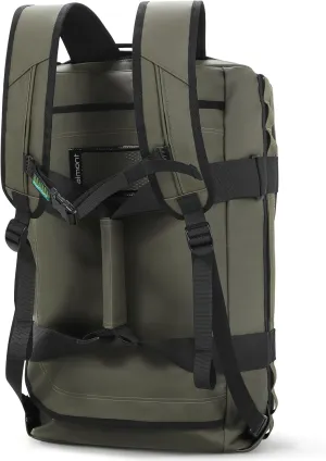 Haimont 40L Duffle Backpack, Gym Duffel Bag with Backpack Straps for Men Women, Carry on Bags for Travel, Airplane, Water Resistant, 40L, Army Green