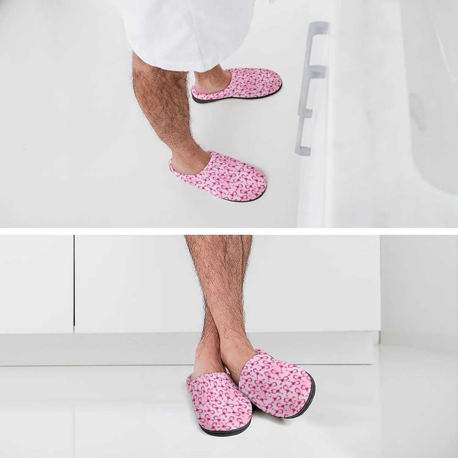 Halloween Clog Slippers Ladies Non-Slip House Slippers Womens Memory Foam Cotton Slippers Slip-On Shoes Indoor Outdoor