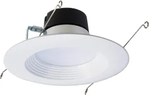 Halo 4-inch All-Purpose Integrated LED Retrofit Recessed Trim Downlight, White