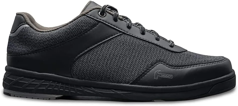 Hammer Razor Black/Grey Right Hand Only Wide Bowling Shoes Men (9.5W)