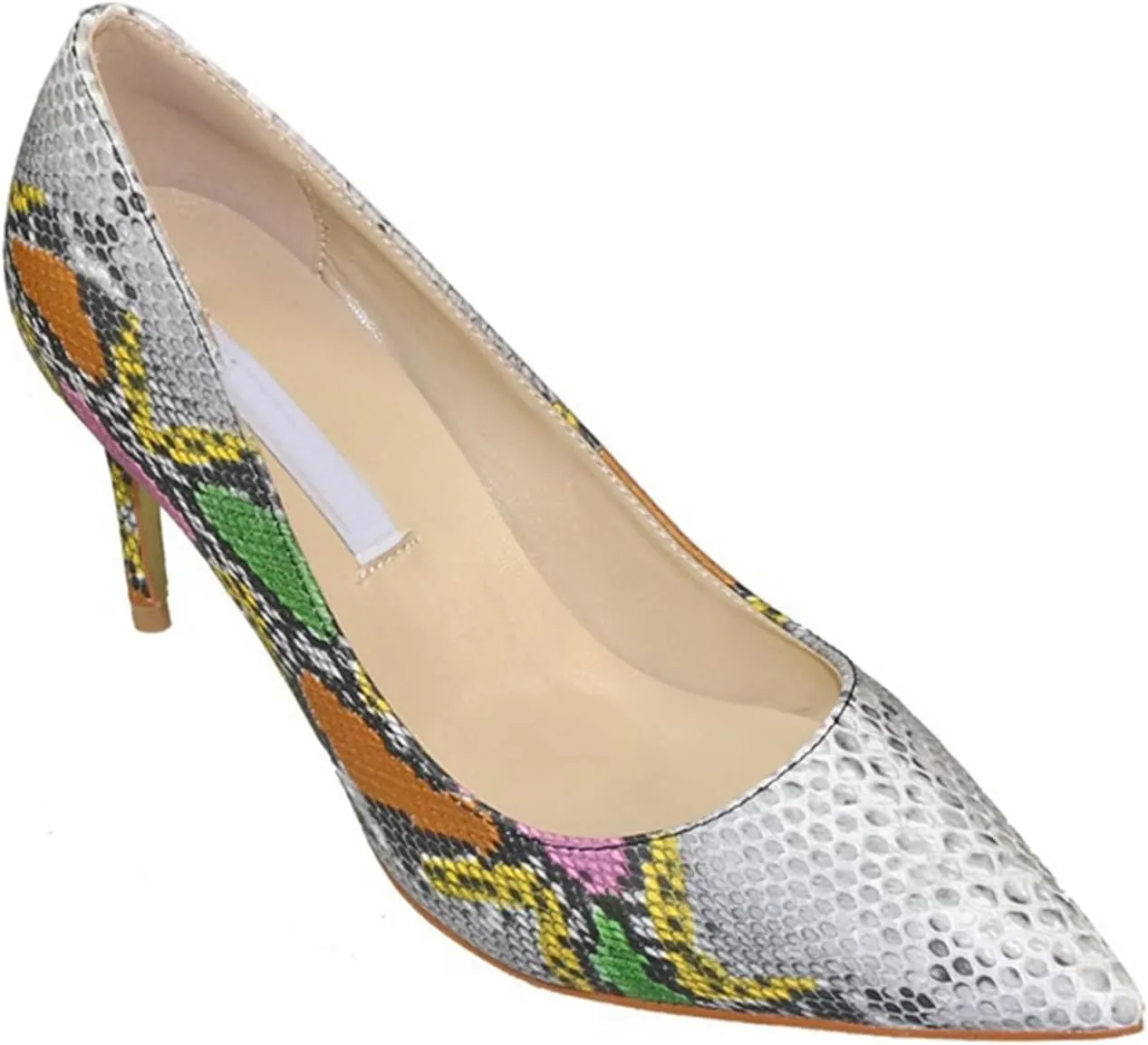 Hanfike Womens Sexy High Heel Pumps Slip on Formal Party Wedding Evening Shoes