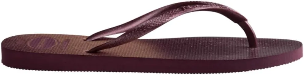 Havaianas - Slim Gloss, Stylish, Robust and Versatile Flip Flops for Women with a Touch of Glamour, Non-Slip Soles