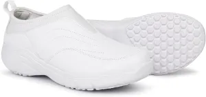 Hawkwell Women's Slip On Lightweight Nursing Shoes Slip Resistant Comfortable Medical Work Shoes