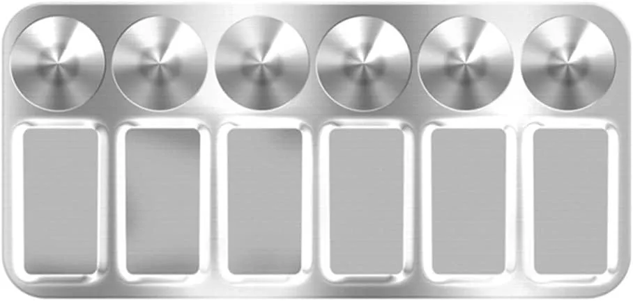 HBJWOV Paint Tray Palettes Metal Pallet Classroom Students to Paints on Art Project Watercolor Painting