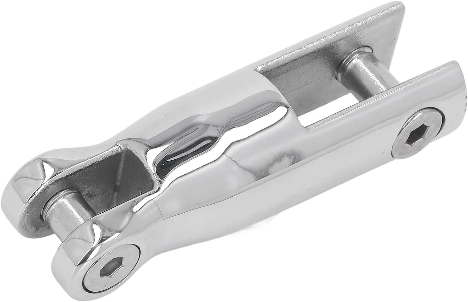 Heavy Duty 316 Stainless Steel Boat Anchor Swivel Twist Connector 10-12 Linker for Ships Yachts Boats