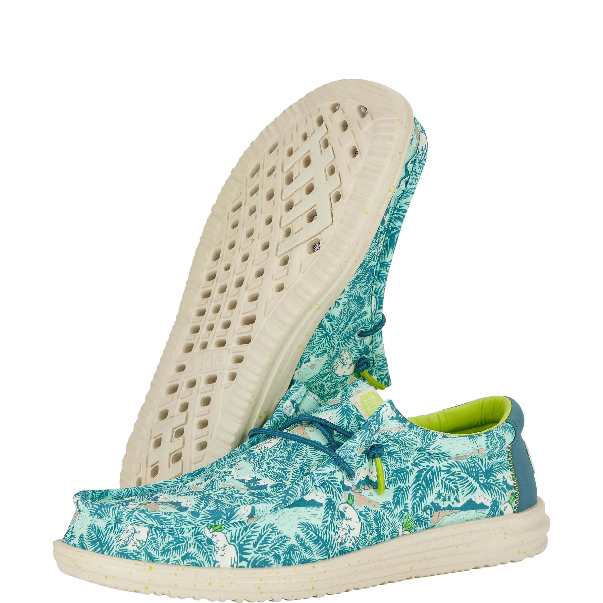 Hey Dude Wally H2O Tropical - Blue Tropical