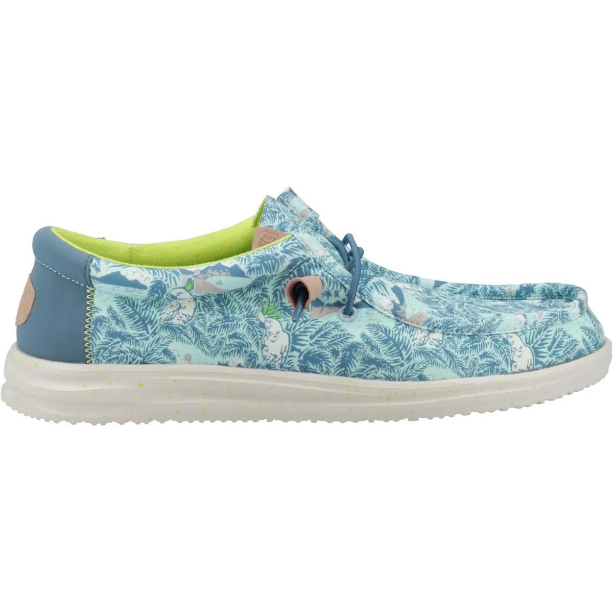 HEYDUDE Wally H2O Tropical Shoe Blue Tropical