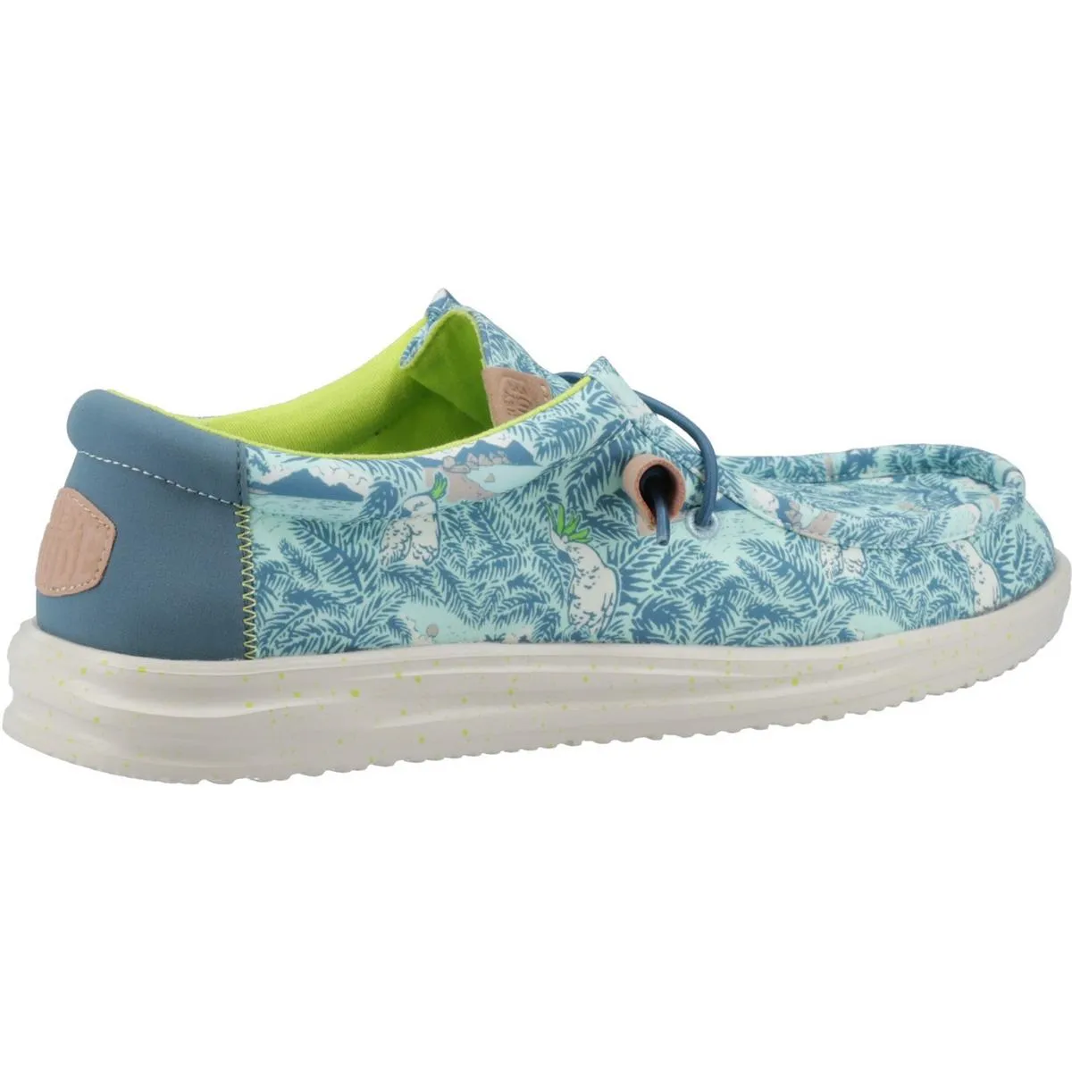 HEYDUDE Wally H2O Tropical Shoe Blue Tropical