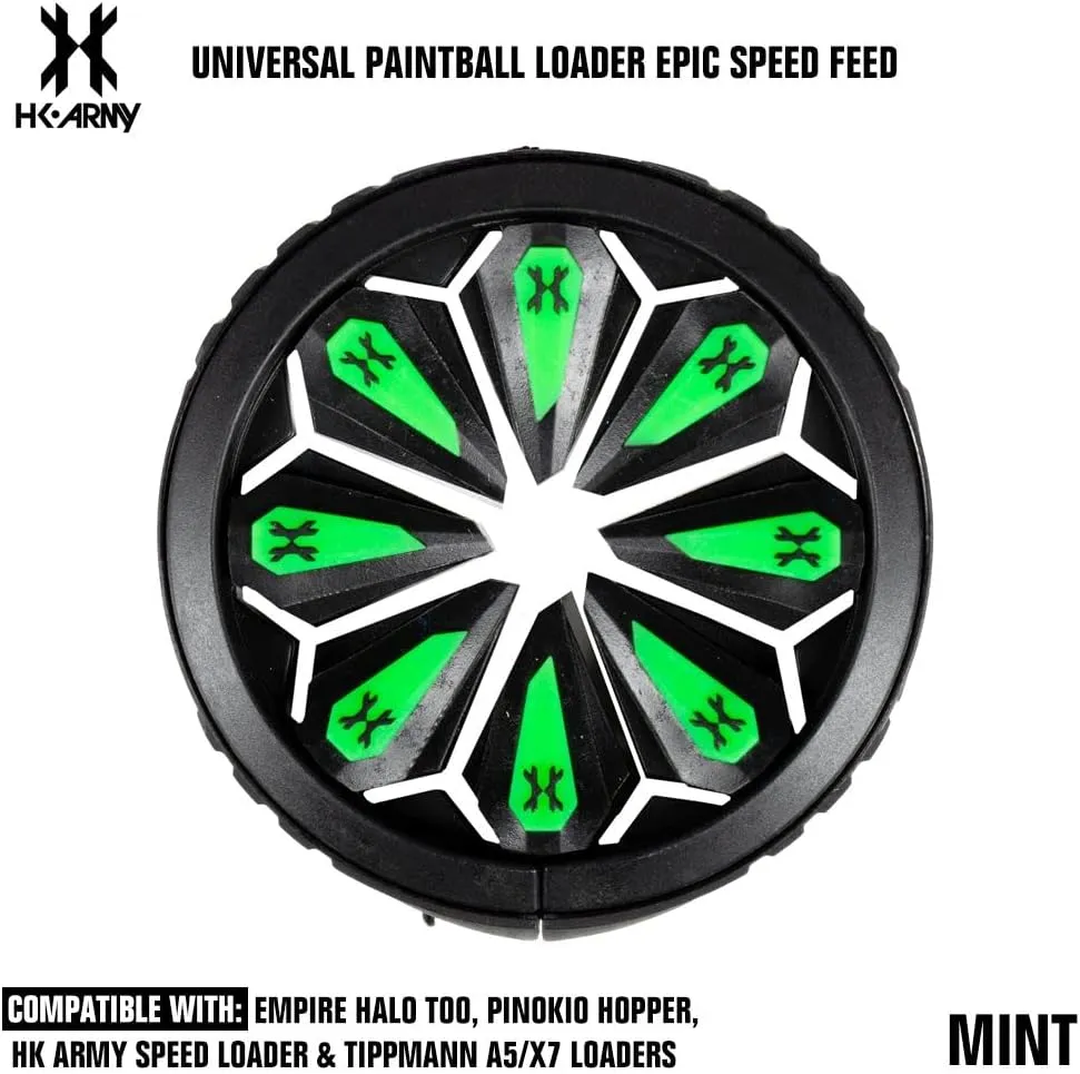 HK Army Universal Epic Speed Feed Paintball Loader Hopper Accessory for Halo/Invert Too, Pinokio, Speed, A5, X7