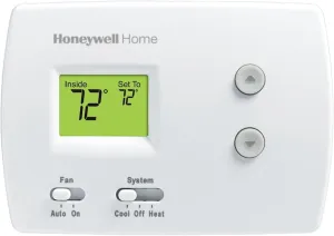 Honeywell TH3110D1008 Pro Non-Programmable Digital Thermostat, 1 Pack, with Extended 5-Year Warranty
