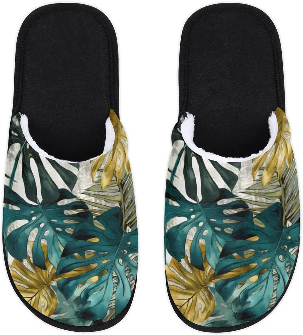 House Slippers for Women Men Soft Cozy Non Slip Lightweight Winter House Shoes for Indoor Outdoor
