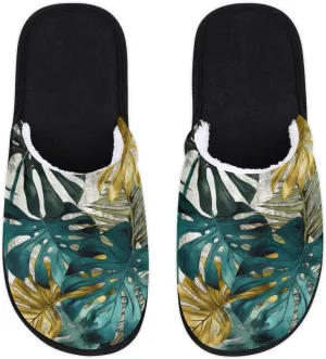 House Slippers for Women Men Soft Cozy Non Slip Lightweight Winter House Shoes for Indoor Outdoor