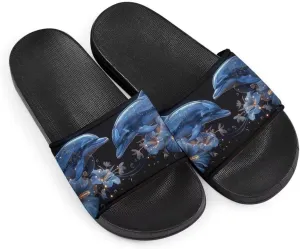 Howilath Novelty Pattern Summer Slide Slippers for Women Kids, Comfortable Soft Sole Non-Slip Slippers Slide Sandal