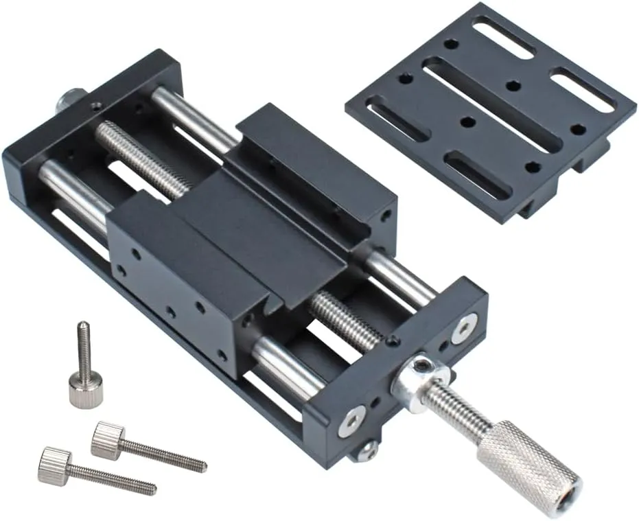 HUAHENGCHI Z Axis Height Adjuster Compatible for XT D1 Pro Laser Engraver, Z Axis Lift Focus Control Set for XT CNC Laser Engraving Cutting Machine, Lifting Bracket for Fixed Focus Laser Module Head