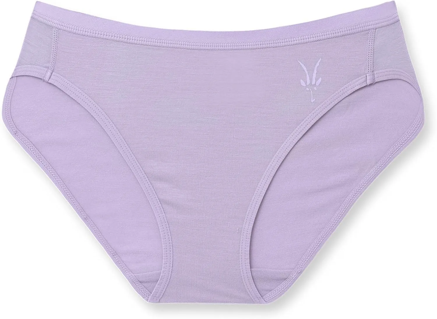 IBEX Merino Wool Women's Natural Bikini | Moisture-Wicking, Odor Resistant, Breathable Panties with No-Slip Waistband