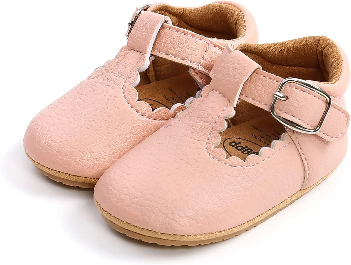 Infant Baby Girls Mary Jane Non-Slip Soft Sole Bowknot Princess Newborn Infant Toddler First Walker Cirb Dress Shoes