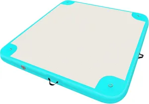 Inflatable Floating Dock Platform Floating Island Raft Water Mat Swim Raft with None-Slip Surface for Pool Beach Ocean