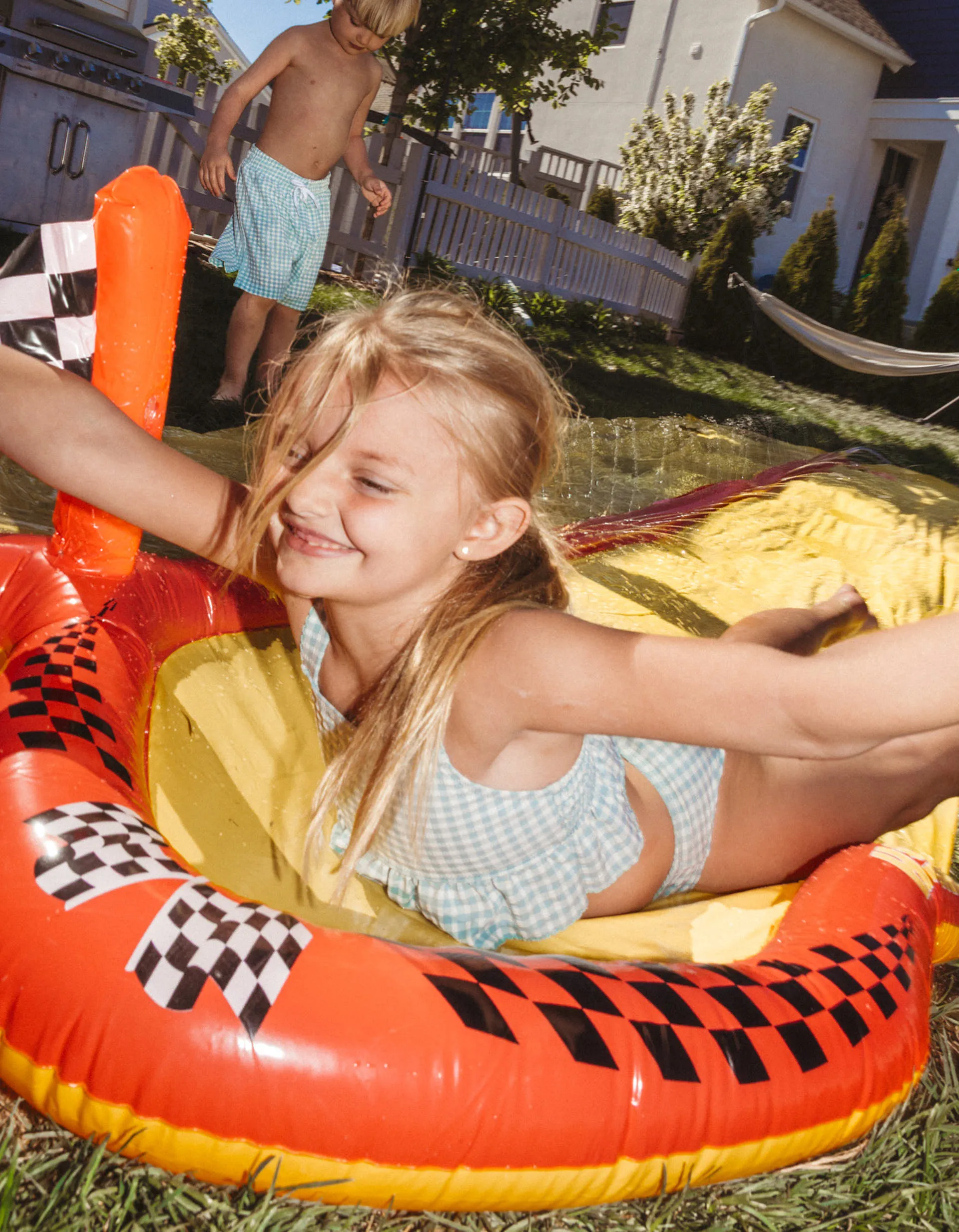 Inflatable Water Slide 550 cm Swim Essentials 3A 