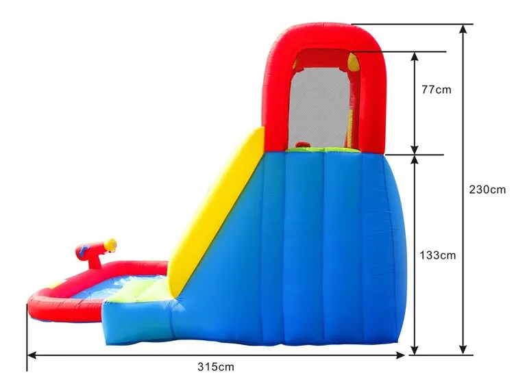 Inflatable Water Slide Fun Zone