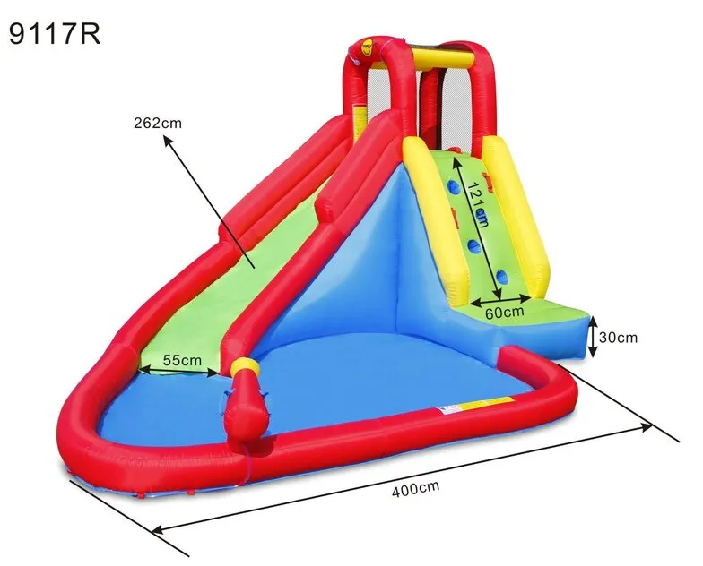 Inflatable Water Slide Fun Zone