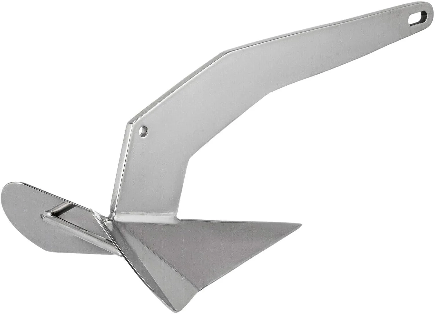 ISURE MARINE Stainless Steel Delta/Wing Style Boat Anchor Heavy Duty Triangular Anchor 11lb / 13lb / 16lb /17.5lb / 22lb / 33lb / 35lb Wing Style Triangle Anchor