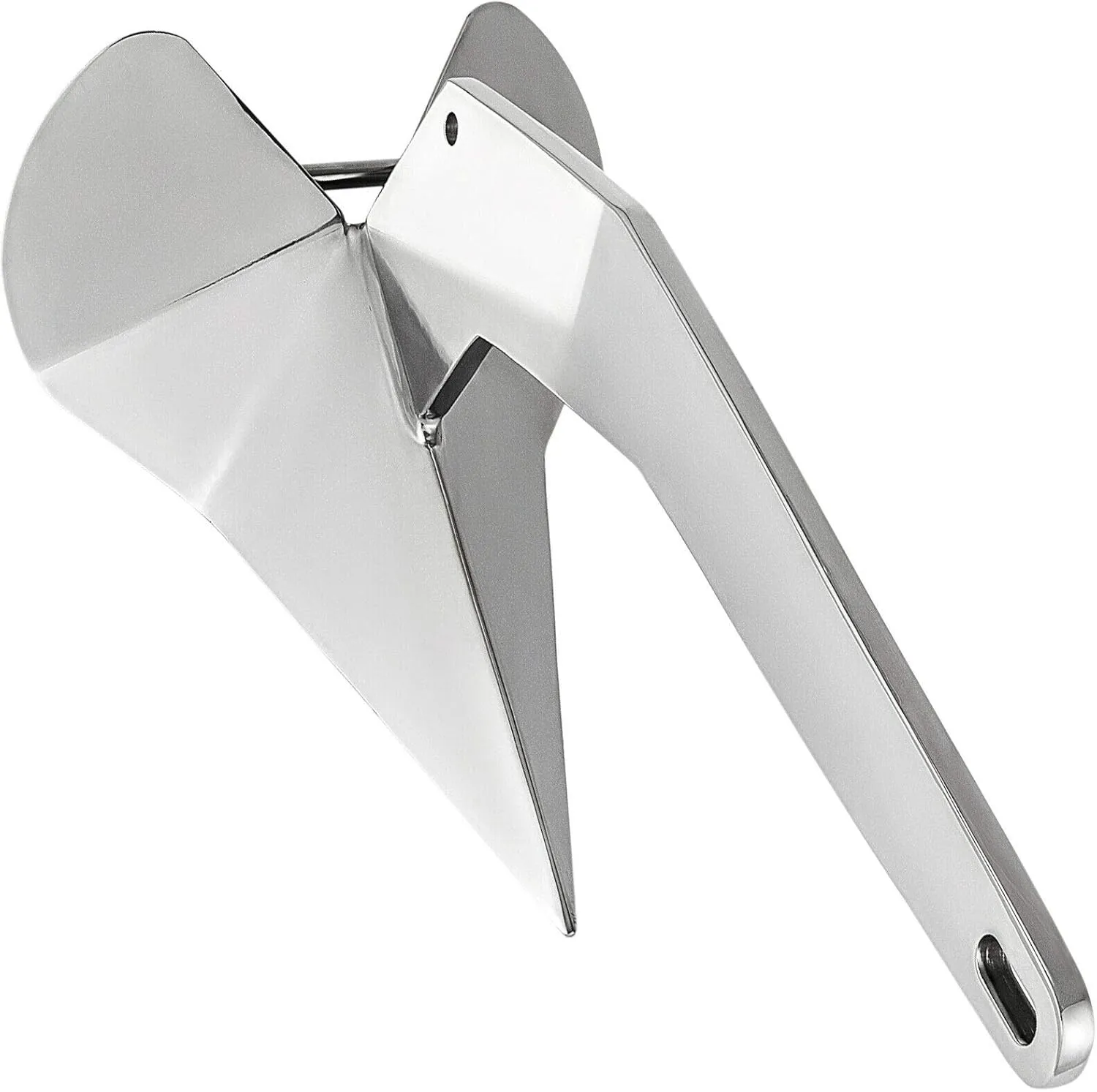 ISURE MARINE Stainless Steel Delta/Wing Style Boat Anchor Heavy Duty Triangular Anchor 11lb / 13lb / 16lb /17.5lb / 22lb / 33lb / 35lb Wing Style Triangle Anchor