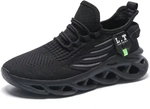 Jakcuz Mens Plus Size Mesh Platform Slip on Walking Shoes Non-Slip Breathable Gym Sport Casual Fashion Sneakers