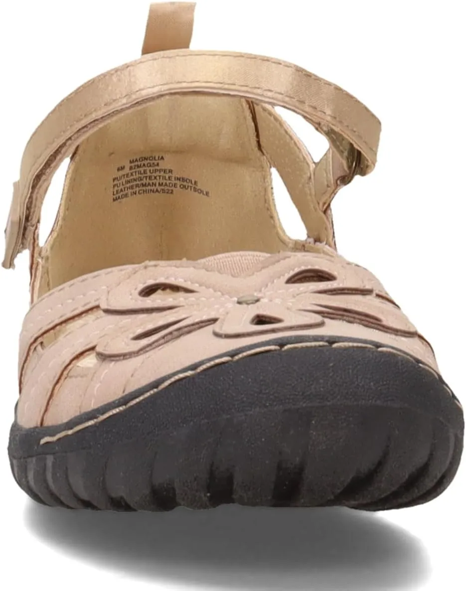 JBU Magnolia Women’s Comfort Casual Classic Mary Jane Flats Fashion Shoes