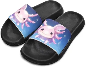 Jeiento Kids Slides for Boy Girl Animal Slippers Summer Beach Pool Water Shoes Non-Slip Novelty Open Toe Sandals