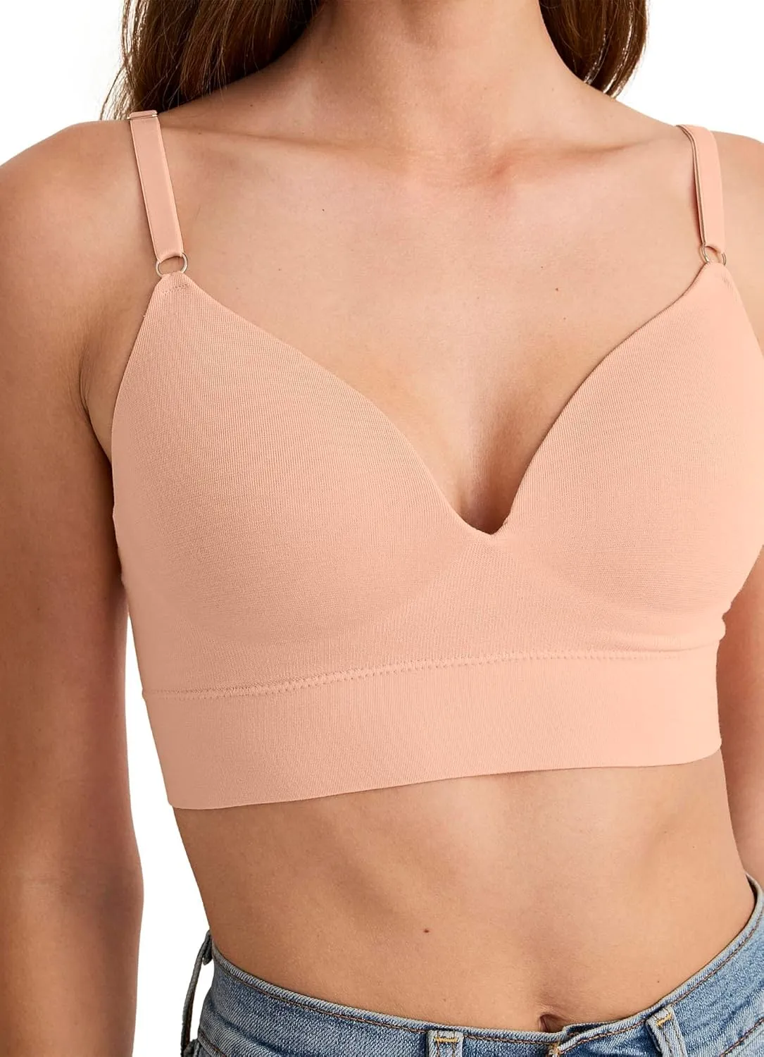 Jockey Women's Bra Seamfree Smooth T-Shirt Bralette