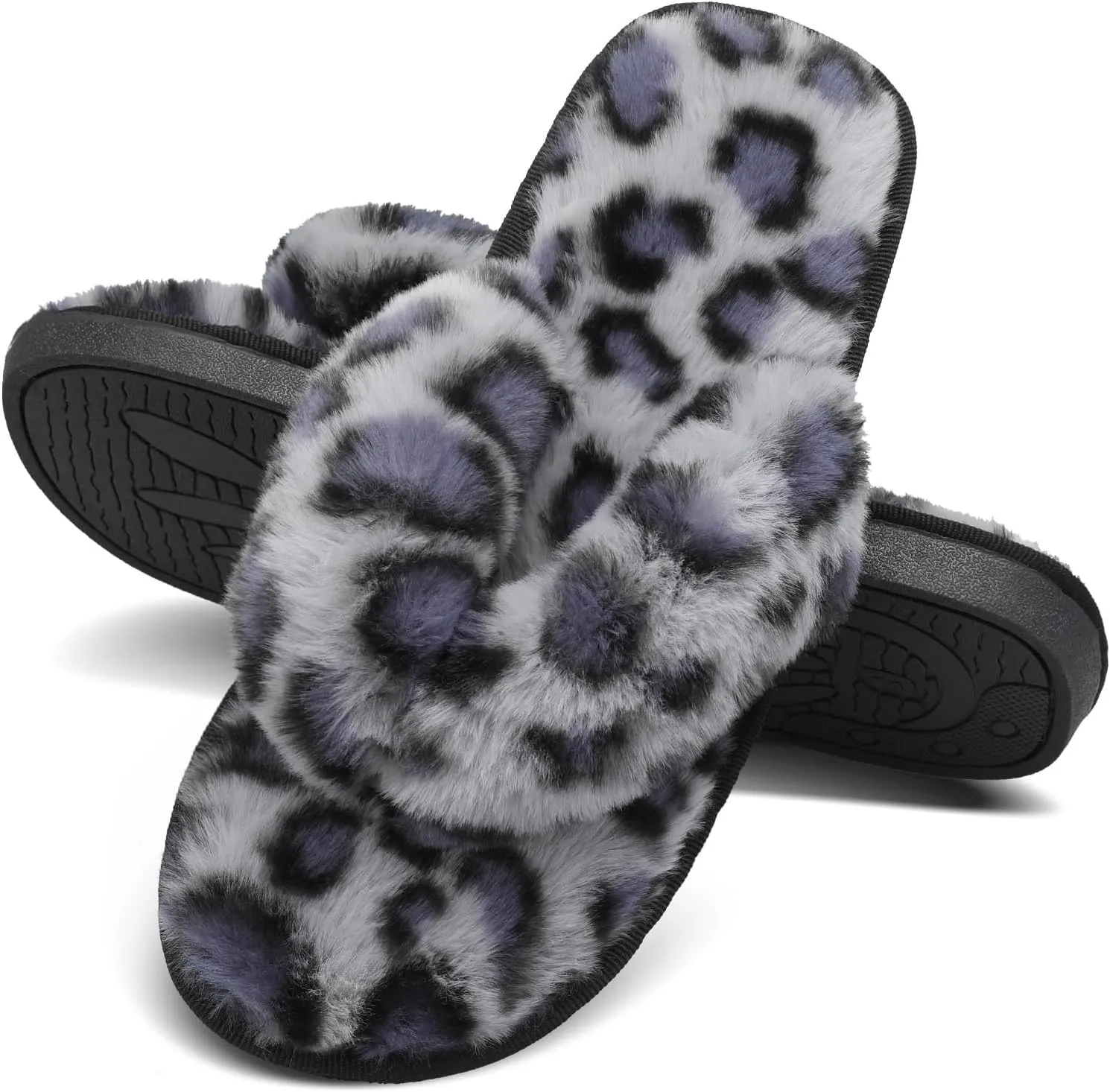 JOINFREE Women's Bedroom Slippers Comfort Four Season Classy Indoor Spa Slide Shoes