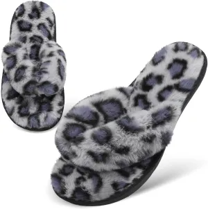 JOINFREE Women's Bedroom Slippers Comfort Four Season Classy Indoor Spa Slide Shoes