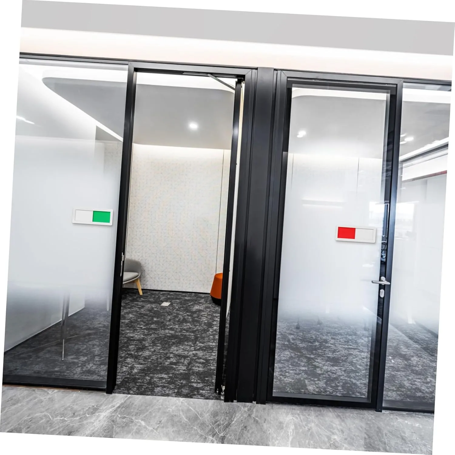 jojofuny 10sets 4 Pcs Vacant Occupied Sign for Office Door Practical Slide Door Signs Identification for Meeting Rooms Restrooms Compact 4pcs*10