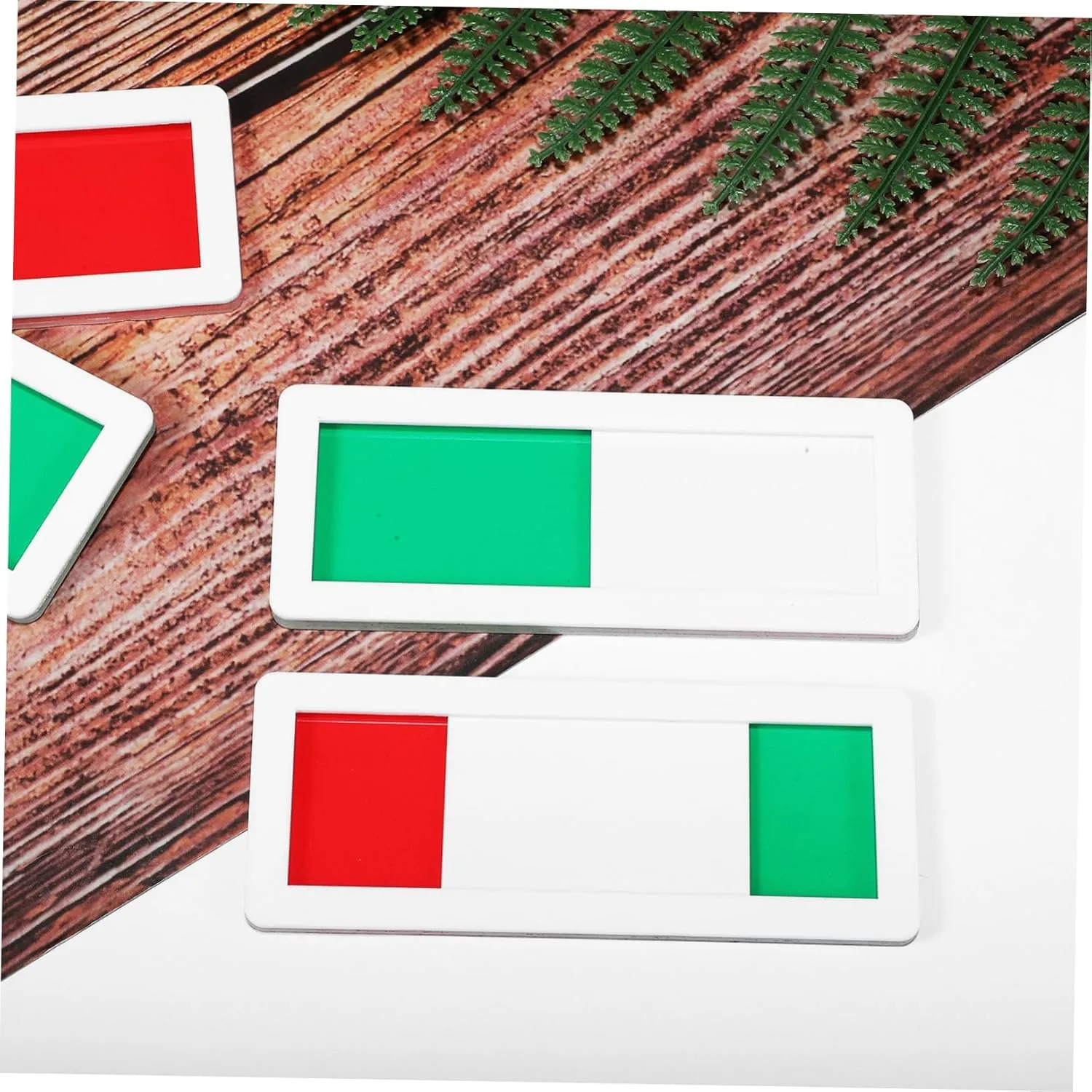 jojofuny 10sets 4 Pcs Vacant Occupied Sign for Office Door Practical Slide Door Signs Identification for Meeting Rooms Restrooms Compact 4pcs*10