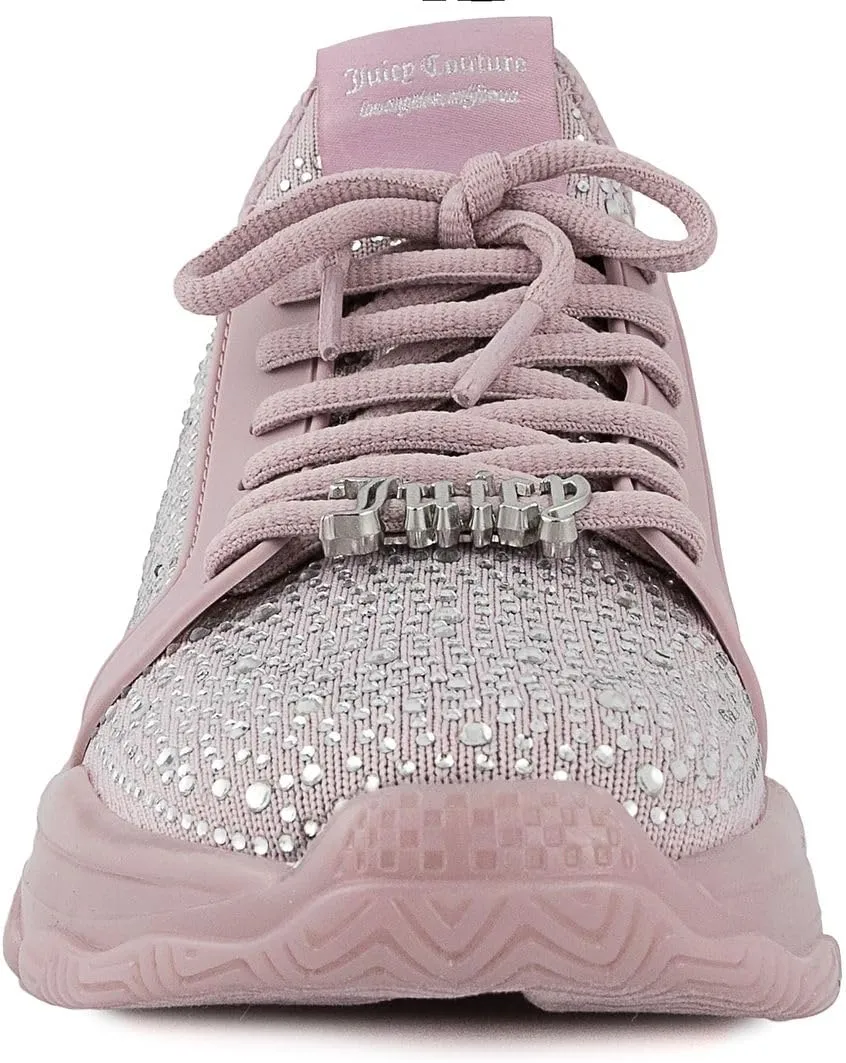 Juicy Couture Women's Chunky Lace-Up Fashion Sneaker - Stylish Platform Tennis Shoes for Everyday Comfort Walking