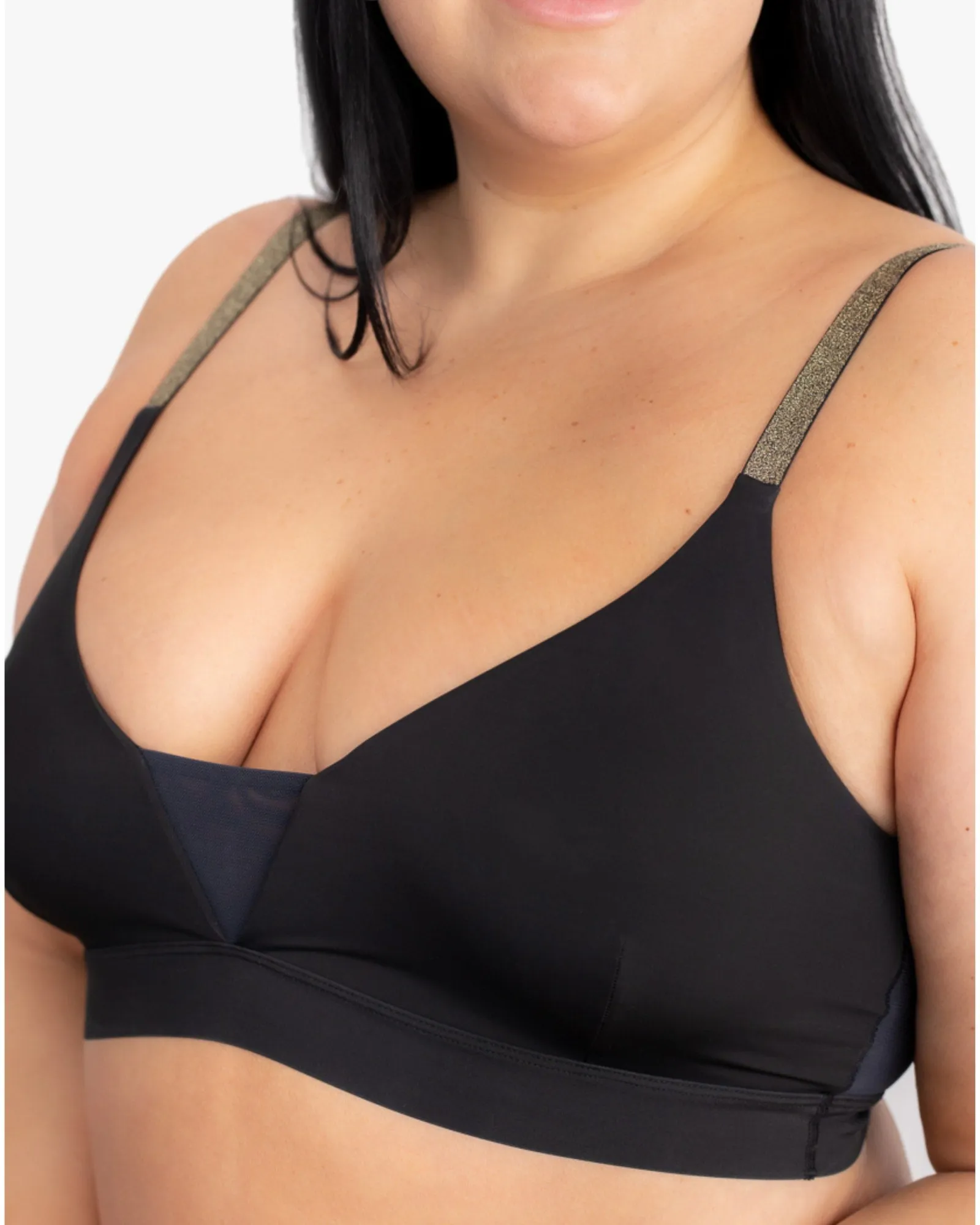 Julie Soft Bra | Tap Shoe Black