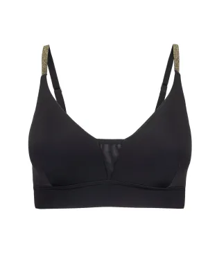 Julie Soft Bra | Tap Shoe Black