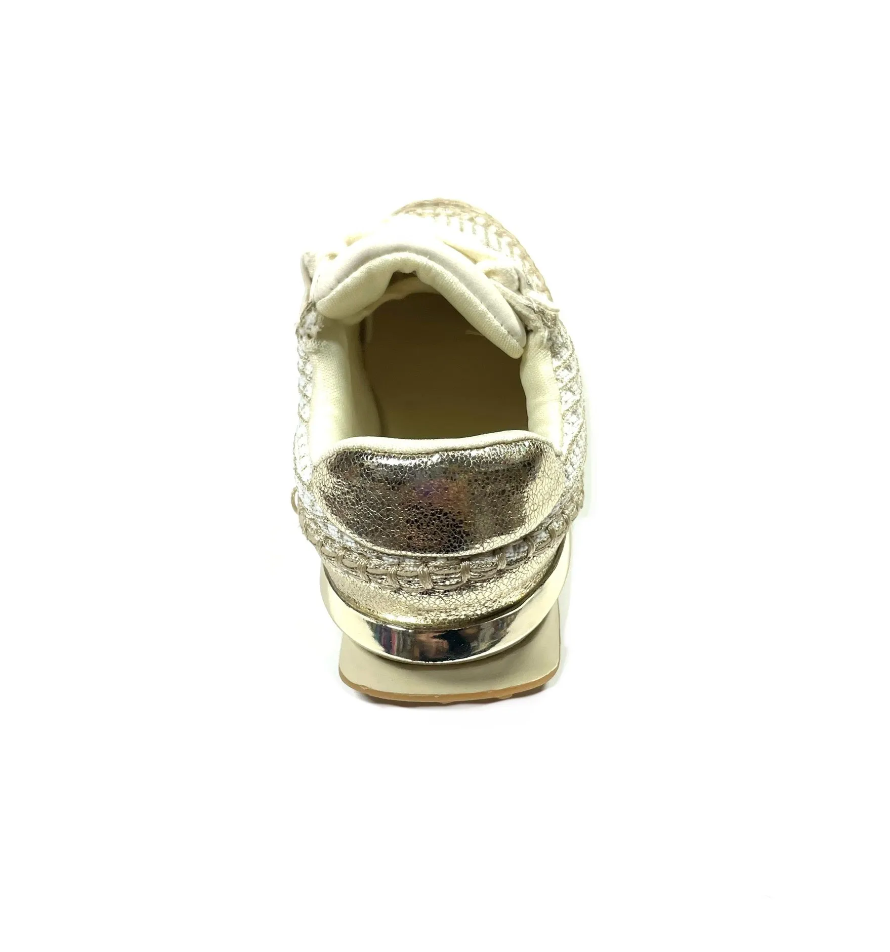 Karin Soft Gold Knit Sneaker