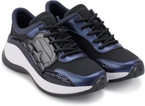 KARL LAGERFELD womens Coty Everyday Lace Up Sneaker