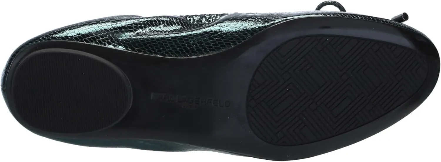 KARL LAGERFELD womens Velma Ballet Flat