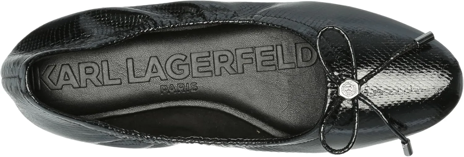 KARL LAGERFELD womens Velma Ballet Flat