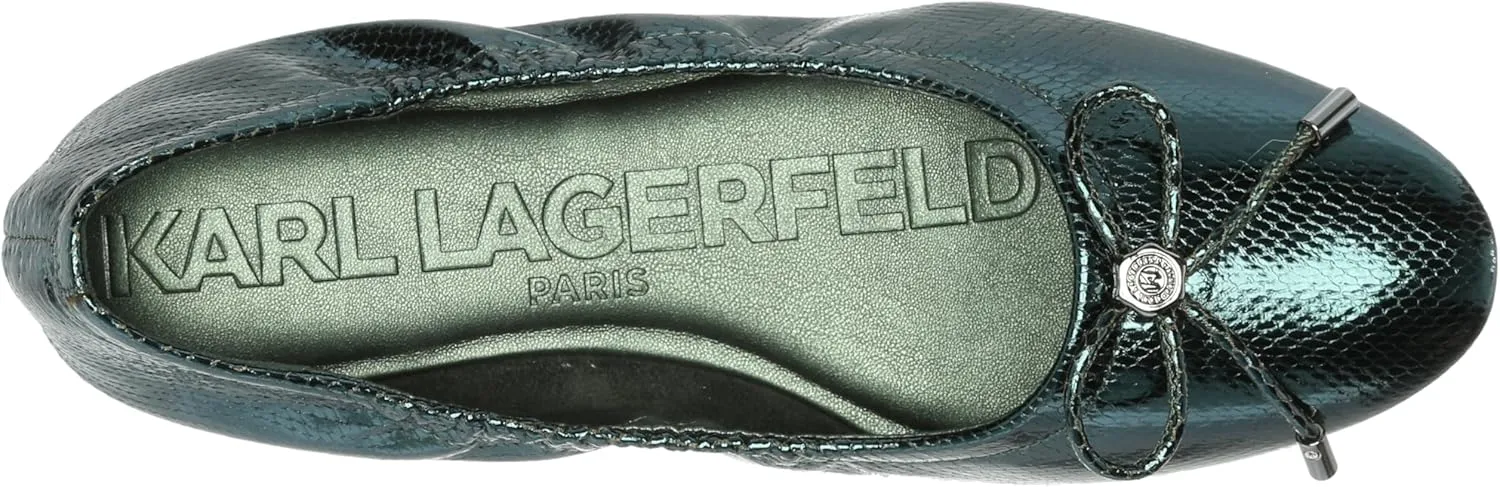 KARL LAGERFELD womens Velma Ballet Flat