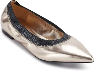 KARL LAGERFELD womens Vinette Everyday Ballet Flat