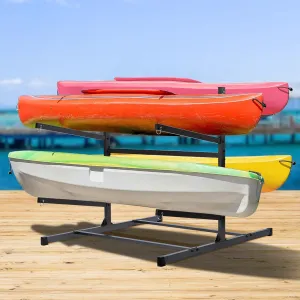 Kayak Storage Rack, Heavy Duty Kayak Racks for Garage and Outdoor Storage, Storage Rack for Kayak, Canoe, Surfboard & Paddleboard